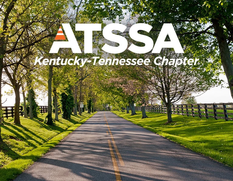 Kentucky-Tennessee Chapter logo on roadway